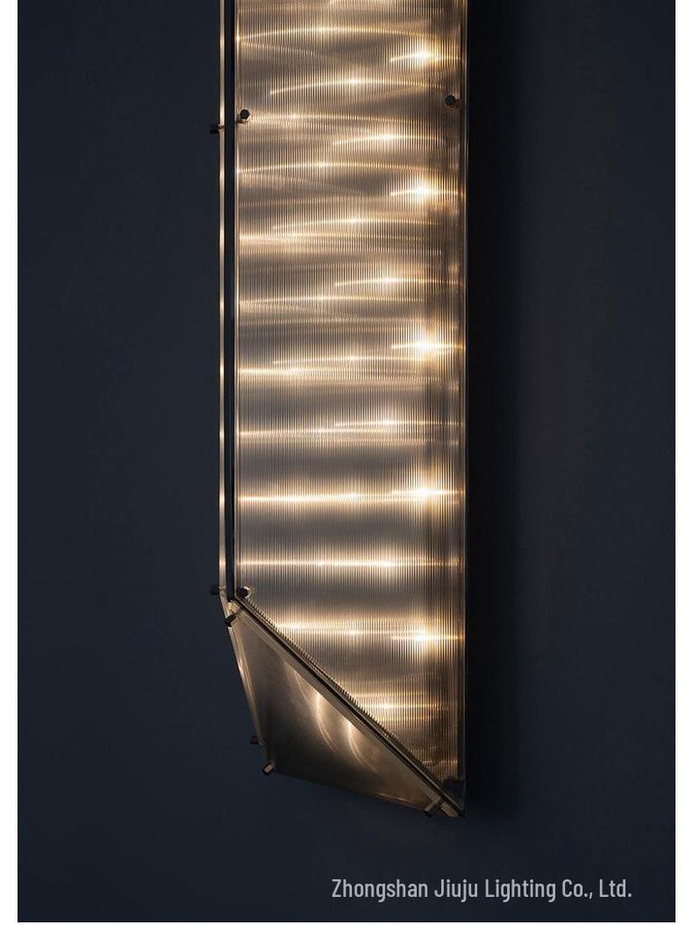 Industrial Modern Retro Glass Wall Lamp for Living Room or Bedroom