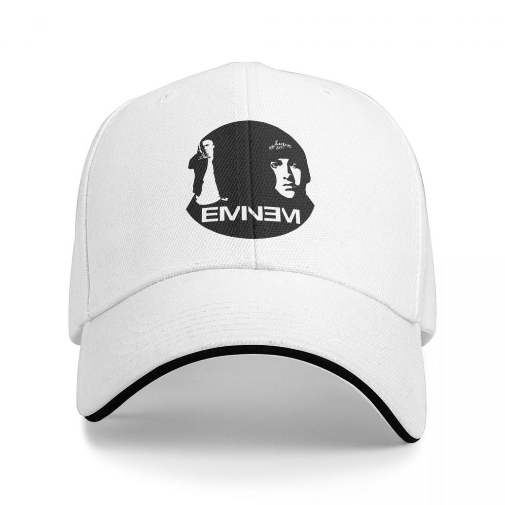 Eminem Print Slim Shad Baseballkappen Snapback Baseballmützen Atmungsaktiv Lässig Kappe Outdoor für Männer und Frauen