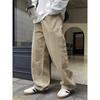 Men's Casual Pants Are Thin, Spring and Autumn Pendant Feeling Mopping Floor Straight Pants, Casual Long Pants