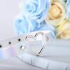 Women Men Girls Jewelry Women Heart Collar Choker PU Leather Clavicle Necklace
