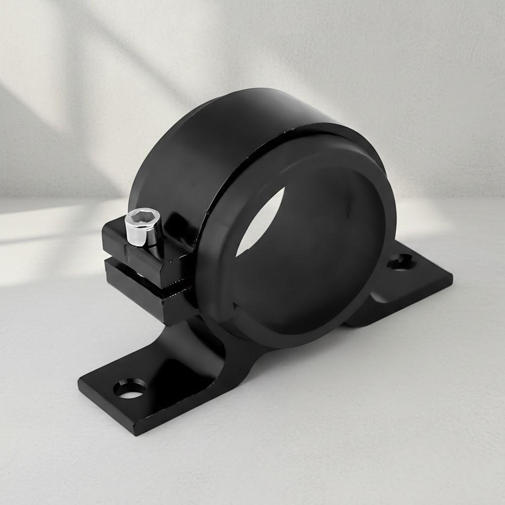 1PC 50mm Aluminum Oil Pump Bracket Universal Fit Lightweight Durable Construction Auto Parts