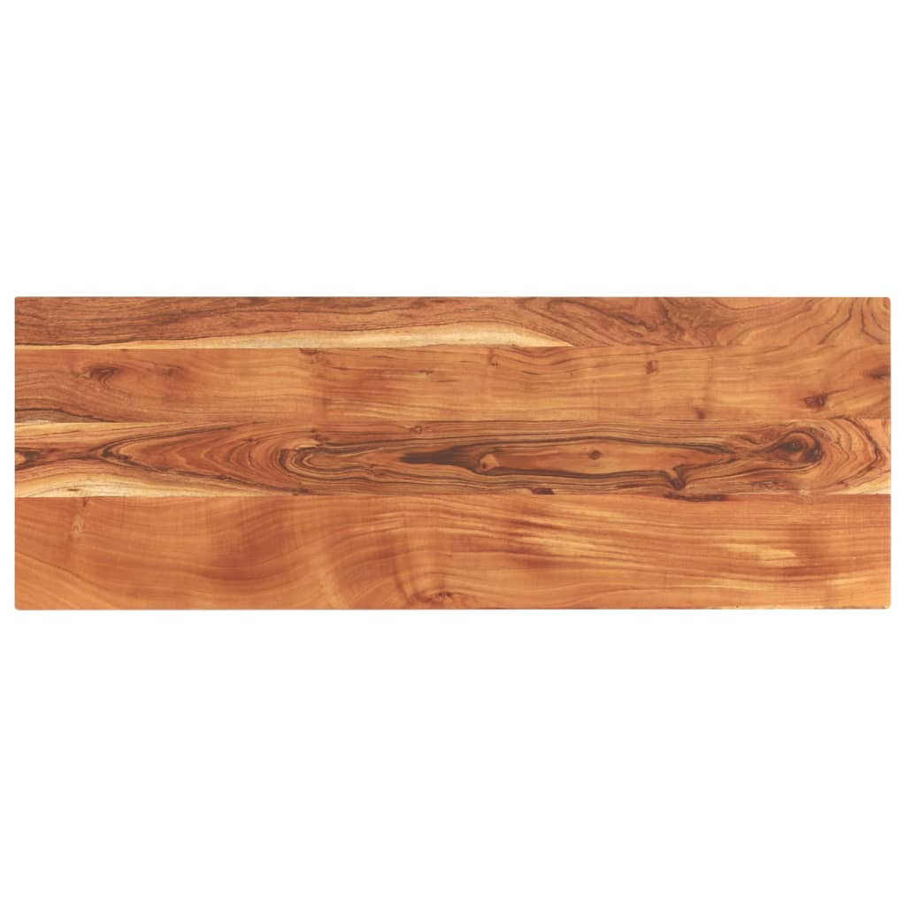 Tabletop 140x60x3.8 cm Rectangular Solid Acacia Wood