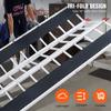 85" X 54" Extra Wide Aluminum Foldable Ramp 1500LBS Capacity Loading Ramp