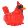 Cardinal Succulent Planter Resin Bird Plant Pot Decorative Flower Pot for Indoor Outdoor Tabletop Home Garden Decor Red