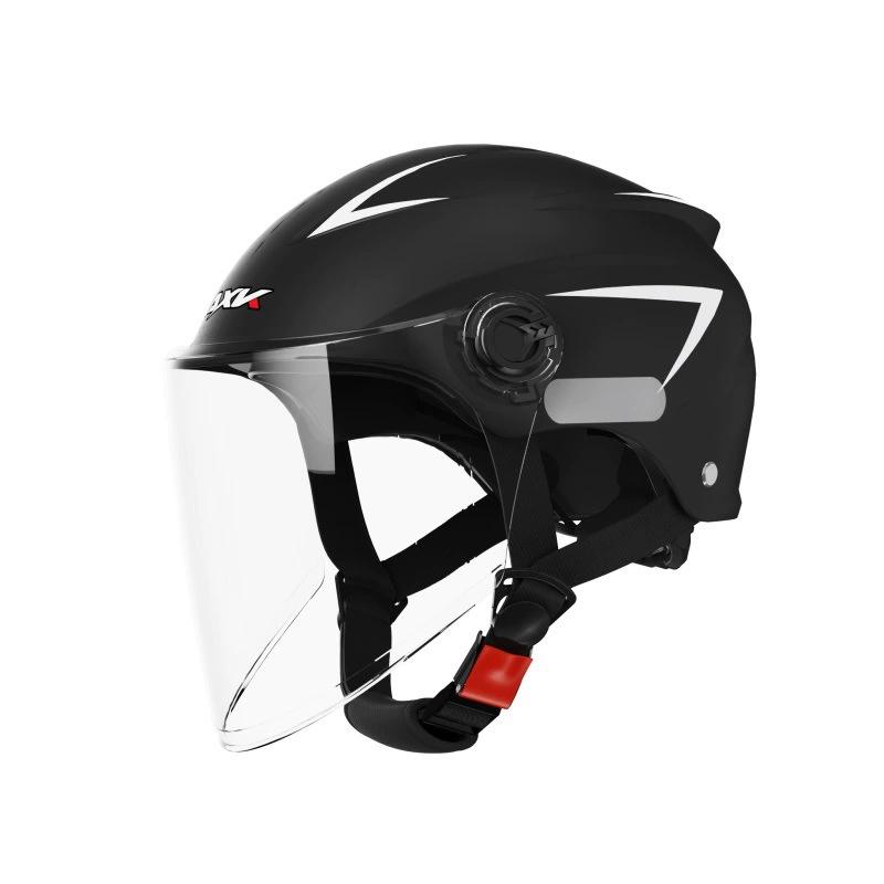

Casco de moto abierto transpirable para verano y cuatro estaciones unisex protección seguridad