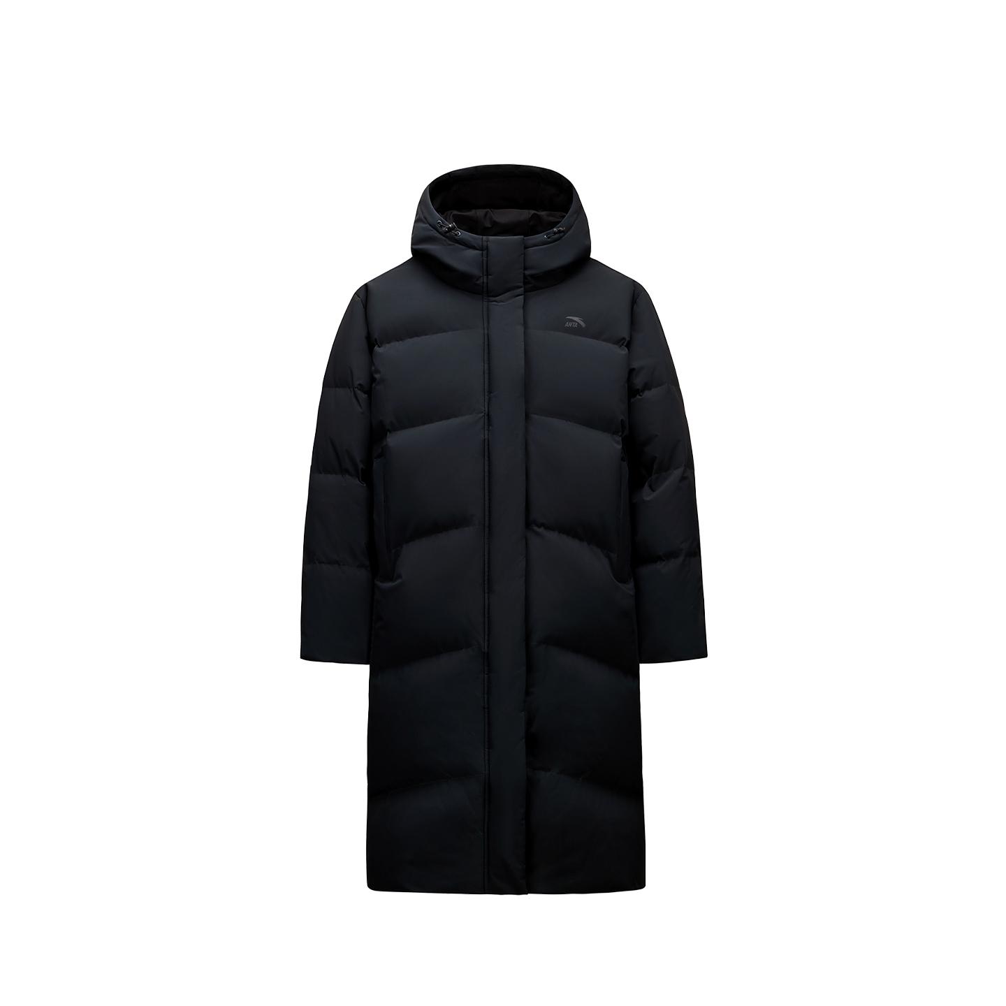 

Anta Пуховик женский демисезонный Life Series 2026, свободного кроя, основной черный 962618901-5 M