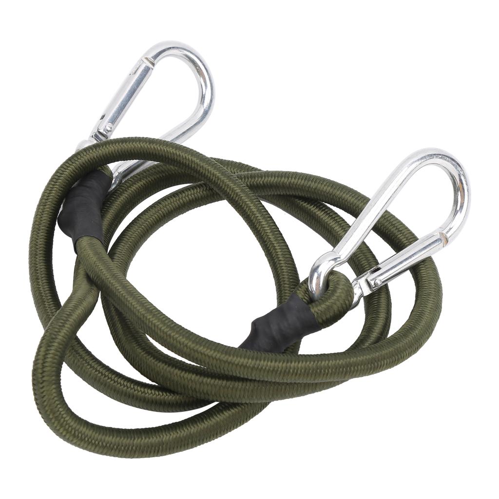 120cm bungee šňůry s háčky Heavy Duty popruhy Elastické gumové šňůry pro kempování a rybaření