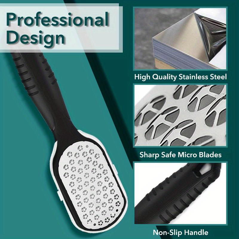 1Pcs Professional Stainless Steel Callus Remover Foot File Scraper Pedicure Tools Dead Skin Remove for Heels Feet Care Products