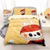 Cute New Anime LA-BUBU Duvet Cover Set HD Comforter Cover for Kids Bedding Sets Bedclothes Bedroom Decor