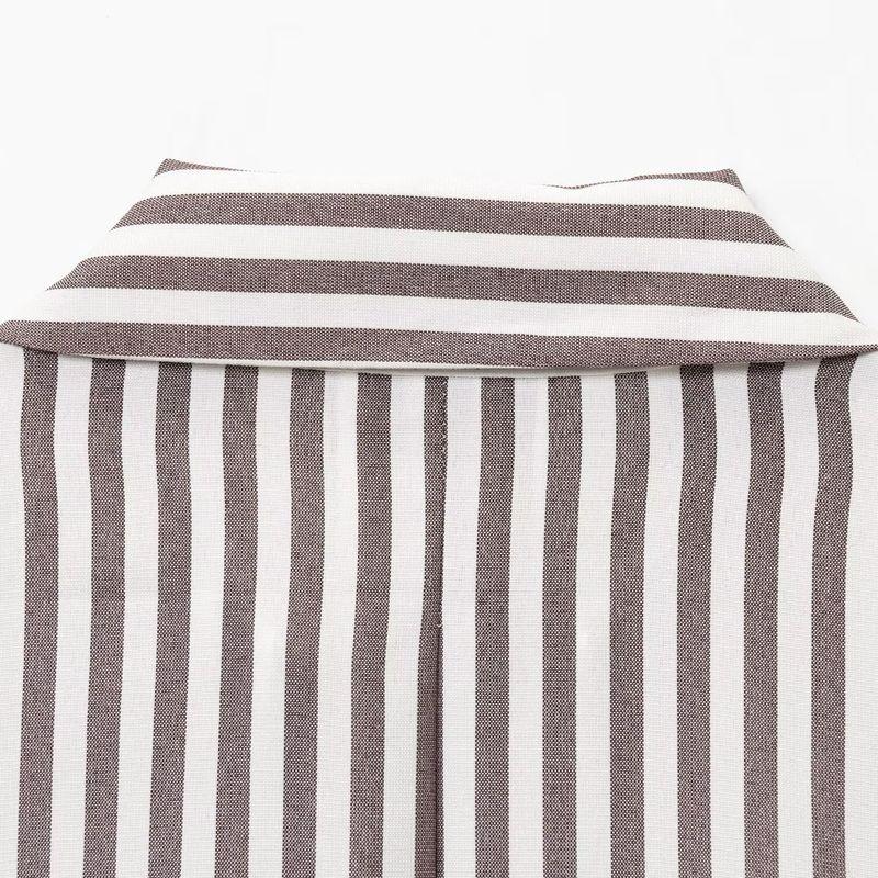 Kaslead New Arrival Women's Fashion Style Fashionable All-Match Blended Wide Sleeve Shirt 2340712 017