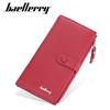 Baellerry Women Fashion Design Card Holder Wallets Casual PU Leather Purse Hasp Zip Coin Purses Wallet