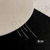 Accessories for Women Long Tassel Threader Earrings for Women Wave Shaped Simple Long Chain Earring Wedding Party Zircon Gift