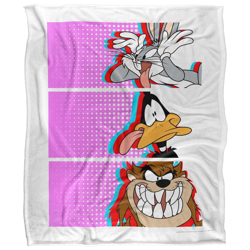 Looney Tunes Character Slices Blanket