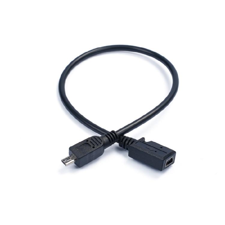 Мини-кабель-адаптер USB 5-контактный female на Mini 8-контактный male для зарядки и передачи данных в цифровых камерах 1