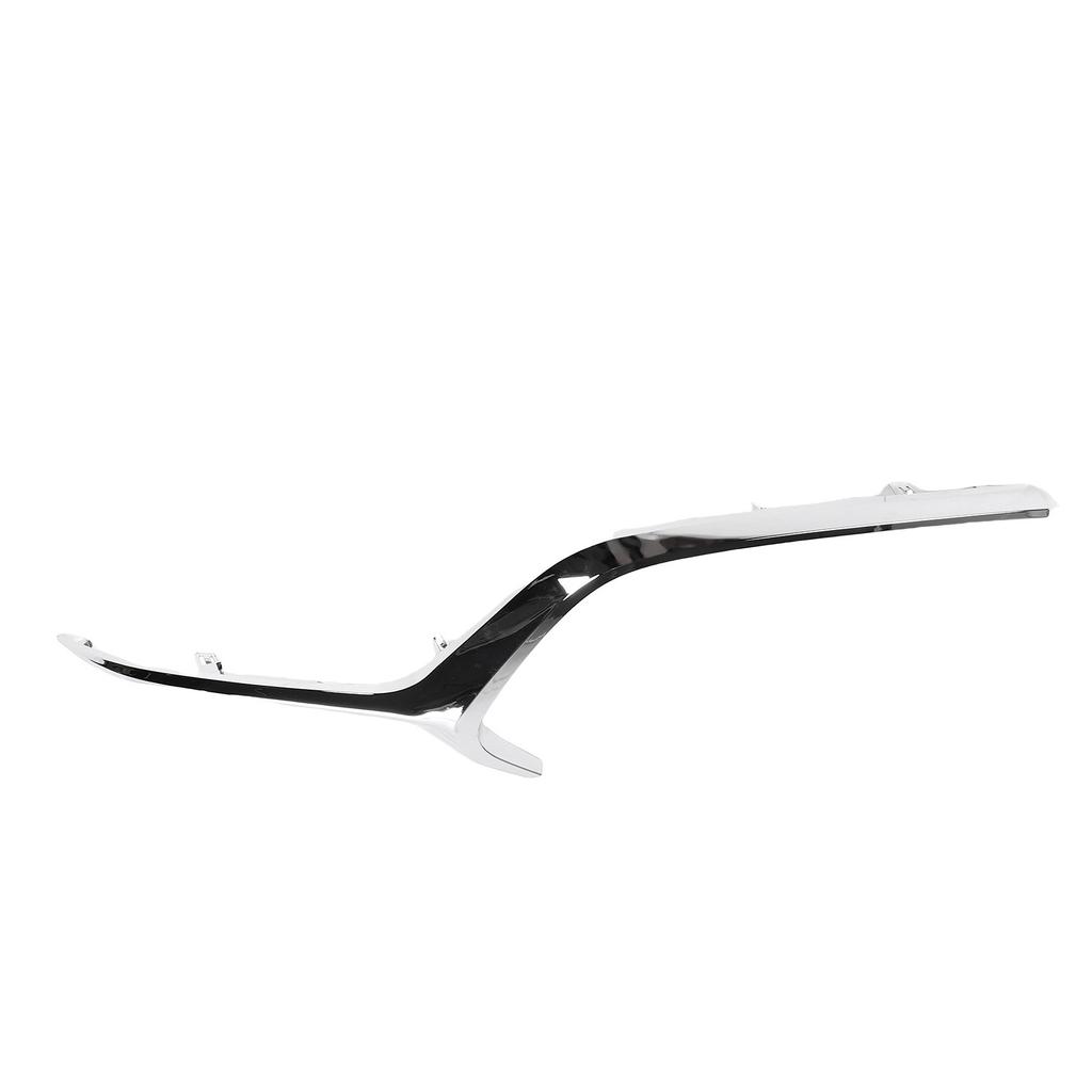 Bumper Grille Trim Cr Plated ABS Easy Cleaning Decorative Front Bumper Grille Cover Trim