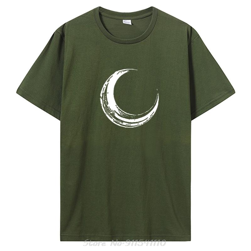 Moon Printed Tshirt Casual Cotton Tops Tees Fashion Fitness T Shirt Oversized Unisex Streetwear Tshirt Unisex s Clothing