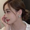 Exquisite Blue Butterfly S925 Silver Stud Earrings for Women - 2024 New Arrival, Versatile, Niche Ear Jewelry