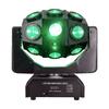 200W Stage Projector Three Heads RGBW 3in1 LED Laser Beam Rotating Moving Head Lights DMX512 for Nightclub Disco Party