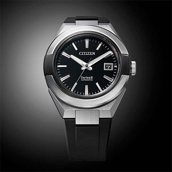 Citizen Men's NA1004-10E ( Watch Series 8 Mechanical 870 Mechanical) Round Watch Silver Analog