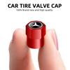 AABIC1 Car Tire Valve Stems Cap Knurling Style Tire Valve Cap Tire Wheel Stem Air Valve Cap For Mercedes Benz W211 W204 W210 CLA GLA1