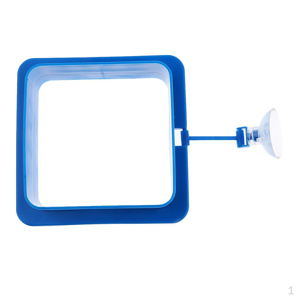 Buoyancy Feeding Circle Station Tary Feeder for Aquarium Tank 2 Size Available Square
