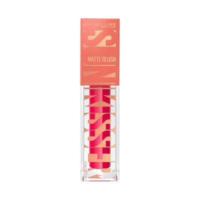 New York Sunkisser Hazy Matte Róż do policzków 12H Długotrwały Płynny Tint do policzków Hot Pink Summer 31 Lekki Blendowalny Naturalny Blask Makijaż 4.7ml