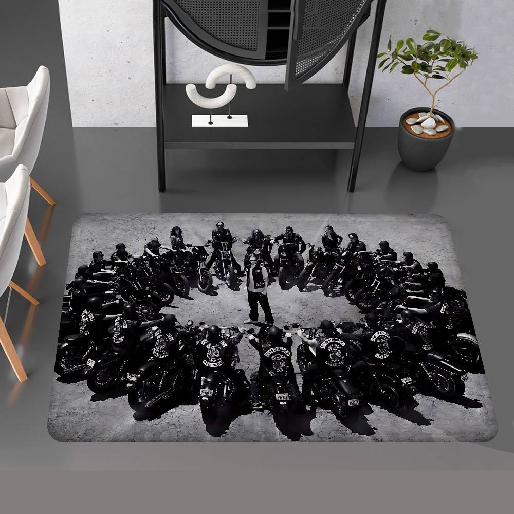 Crime Sons Of Anarchy TV Entrance Door Mat Nordic Style Home Doormat Bathroom-Toilet Mats Bedroom Hotel Decor Mat