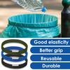 9PCS Large Rubber Bands for 55, 65 Gallon Trash Cans, Garbage Can Elastic Bands