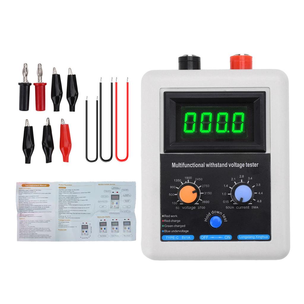 3700V High Voltages Testing Device for Laboratory and Field Use with Precise Measurement  Educational Research Purposes