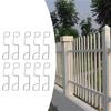 25Pcs Fence Panel Grips Stop Rattling Ensure Secure Fence Panel Wedges Replacement Rattling Fence Wedges To Stop Banging