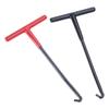 High Strength Steel T Handle Exhaust Spring Puller Tool for Motorcycle Brake Maintenance and Emergency Repairs Task 2pcs