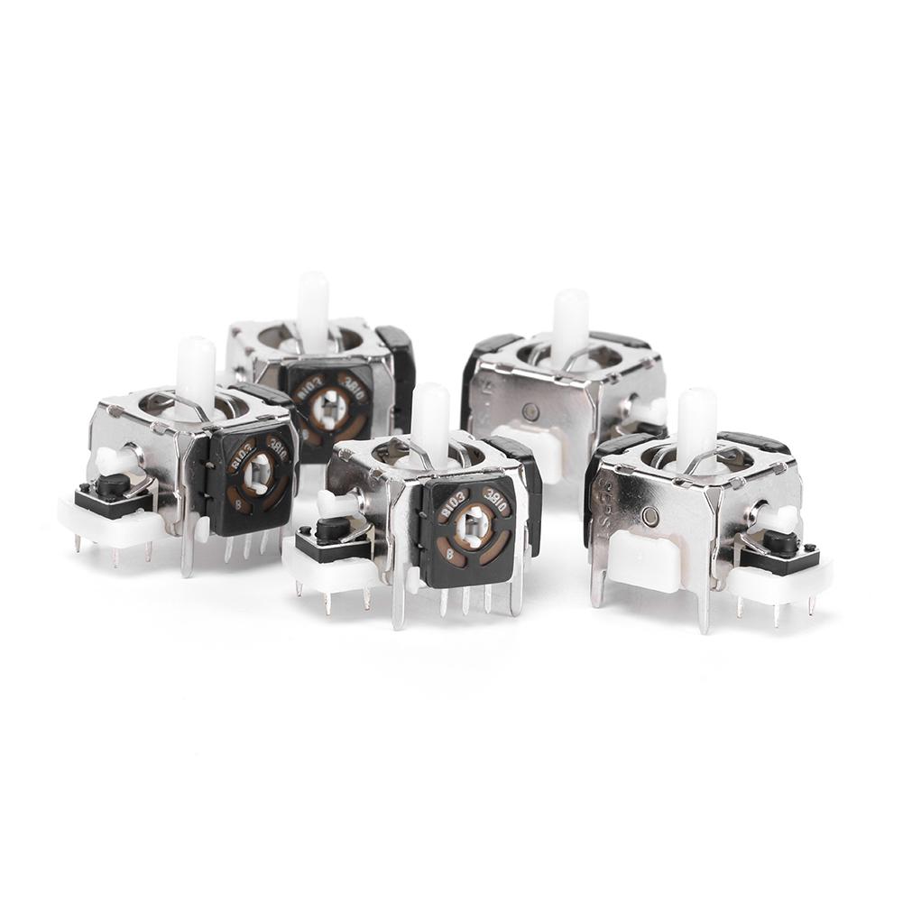 10pcs 3D Analog Joystick Sensor Module Potentiometer Thumb Stick Replacement for PlayStation PS5/PS4/Xbox 360 Gamepad Controller