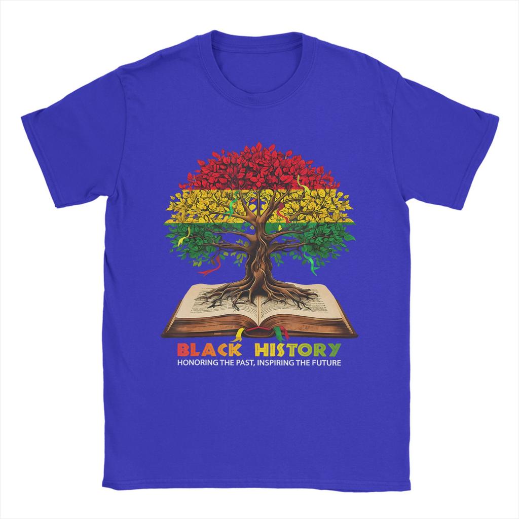 T Shirt Summer Honoring Past Inspiring Future Unisex Women Black History Month Leisure TShirts for Unisexs Y2K Short Sleeve Top Tees