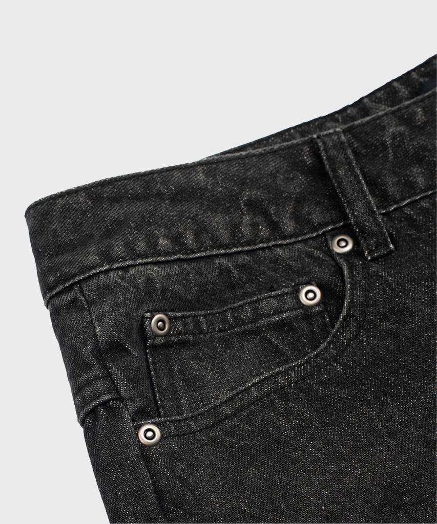 SAINTPAIN Sp Washed Denim Pants Black