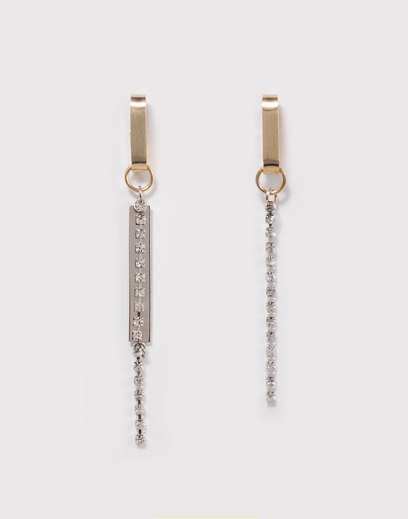 803Studio Crystal Bar Drop Earrings