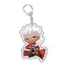Fate Stay Night Tohsaka Rin Altria Pendragon Cute Cartoon Keychain Kawaii Keyrings Bag Parts & Trendy Gift