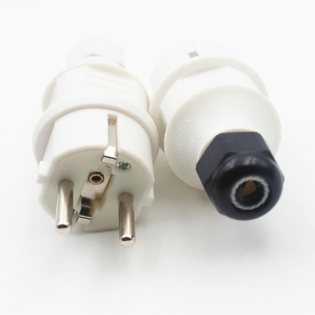 XIONGDA European Style 16A 250V IP44 Waterproof Industrial Wiring Nut Plug.