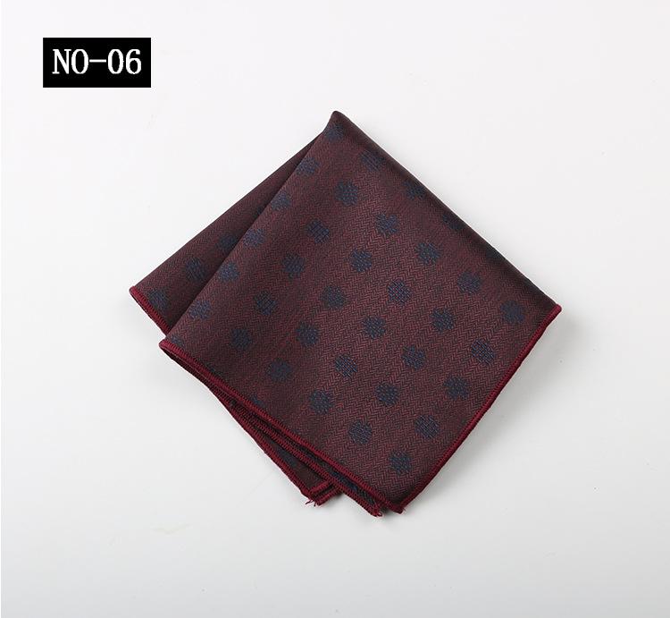 

Карманный платок мужской, нагрудный платок для делового костюма красный зеленый, ведущий, высококачественный жаккардовый маленький квадратный платок