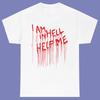Hellraiser Film Ich bin in der Hölle Hilf mir Unisex Weißes T-Shirt Größe S3XL