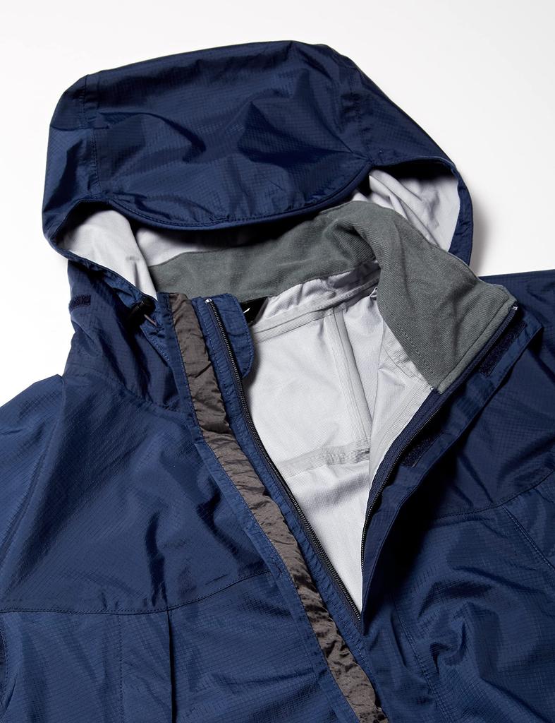 Mizuno Berg Tech EX Storm Rain Dress Durable A2MG8A01 Saber-VI Suit, Men's Navy, XL, 100-Wash Water-Repellent Finish,