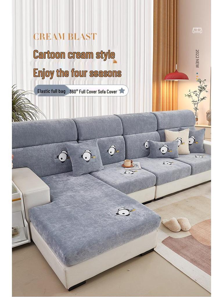 Chenille Universal Sofa Cover - 2025 Modern Full Wrap
