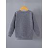 European sizes Fashionable Round-Neck Sweatshirt for Kids, Featuring Trendy Patterns And Prints. Suitable for Children Aged 3-10