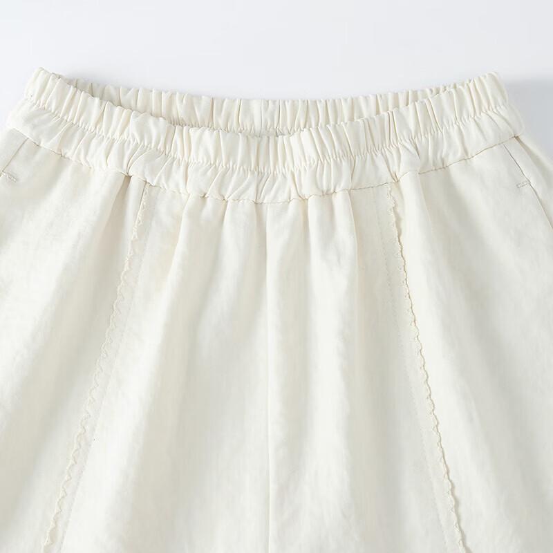 Annil Girls' Loose Fit Woven Trousers