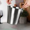 Large Ice Bucket for Ice Bottles of Champagne, Wine, Alcohol, Vodka, Steel