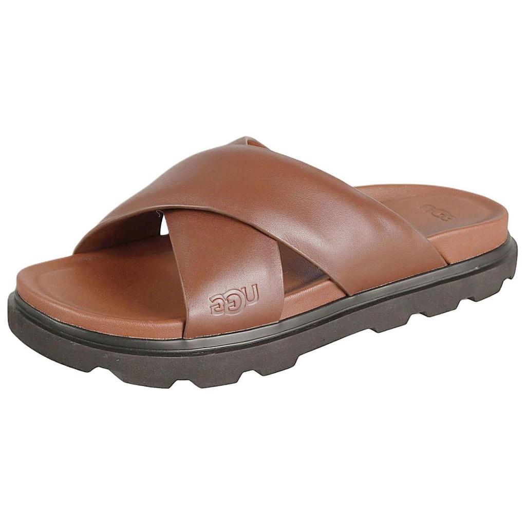 UGG Capitola Cross Slide Sandal Cognac Men Sneakers 1153076-COG