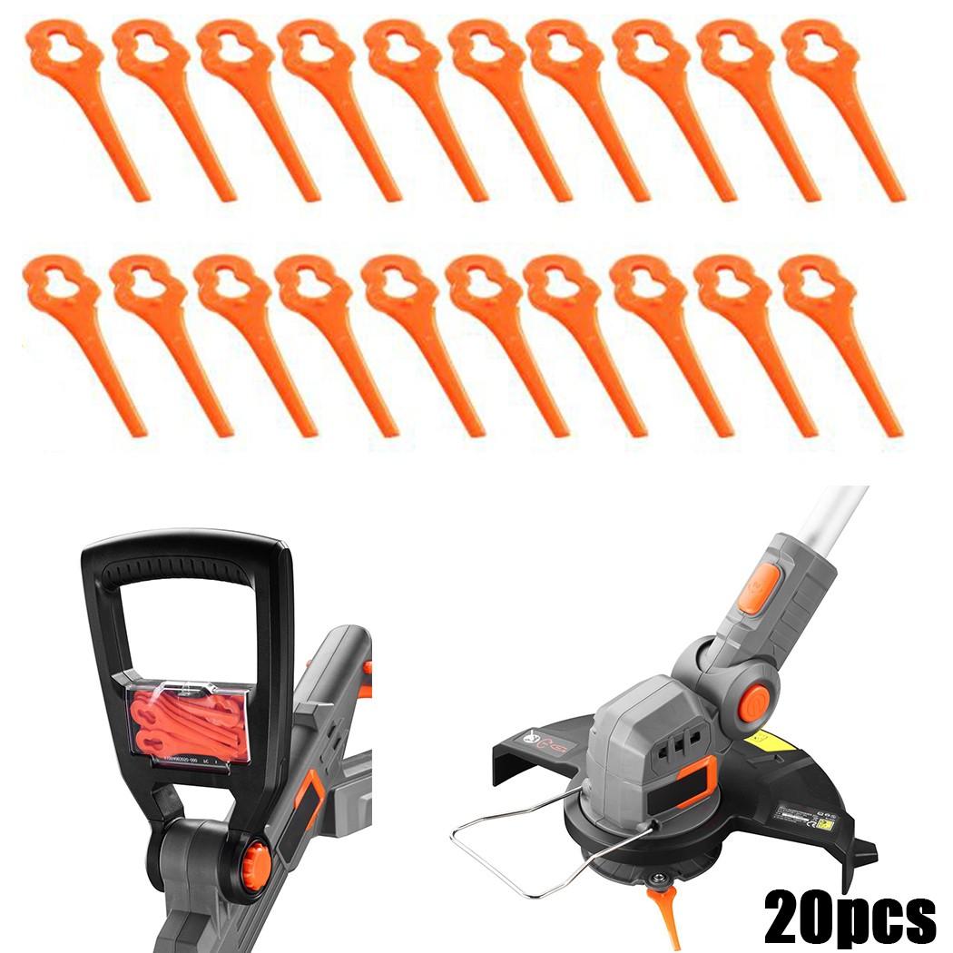 

20 штук Замена лезвий 20V Беспроводной травяной триммер для FUXTEC FX-E1RT20