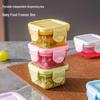 Portable Baby Food Storage Box - Durable, Sealed, and Freshness Preservation for Travel