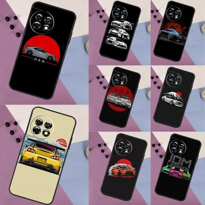 Carcasa de Coche JDM de Japón Para OnePlus 11 12 8 9 10 Pro 8T 9R 10R 10T Para OnePlus Nord 2 2T CE 3 Lite N100 N200