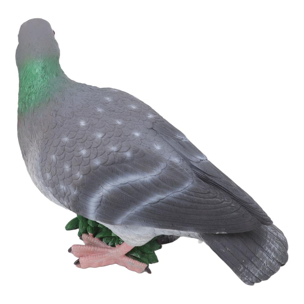Simulation Pigeon Synthetic Resin Vivid Simulation Bird for Home Decoration Holiday Decoration Educational Toys Type 1