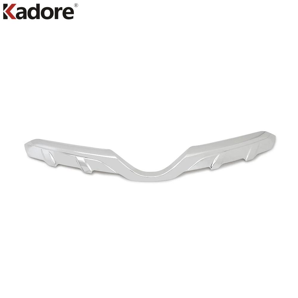 Front Center Grille Grill Cover Trim For Toyota C-HR CHR 2016 2017 2018  Chrome Car Head Upper Grills Frame Trim Accessories